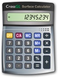 CrossGL Surface Calculator screenshot